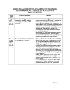Sales Tax Proposals-23-24