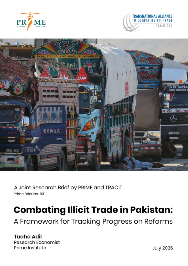 Combating Illicit Trade in Pakistan: A Framework for Tracking Progress on Reforms